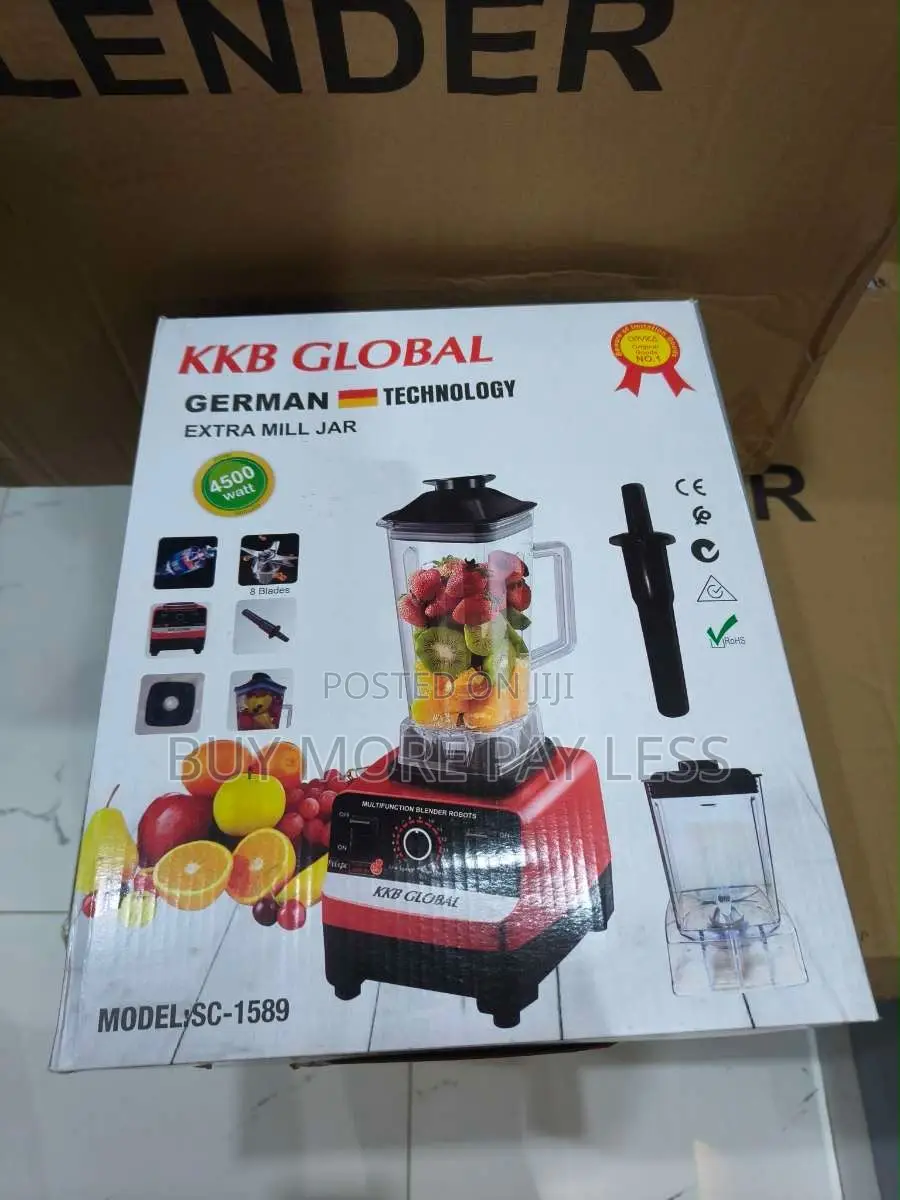 High-Power 2-in-1 Commercial Blender
