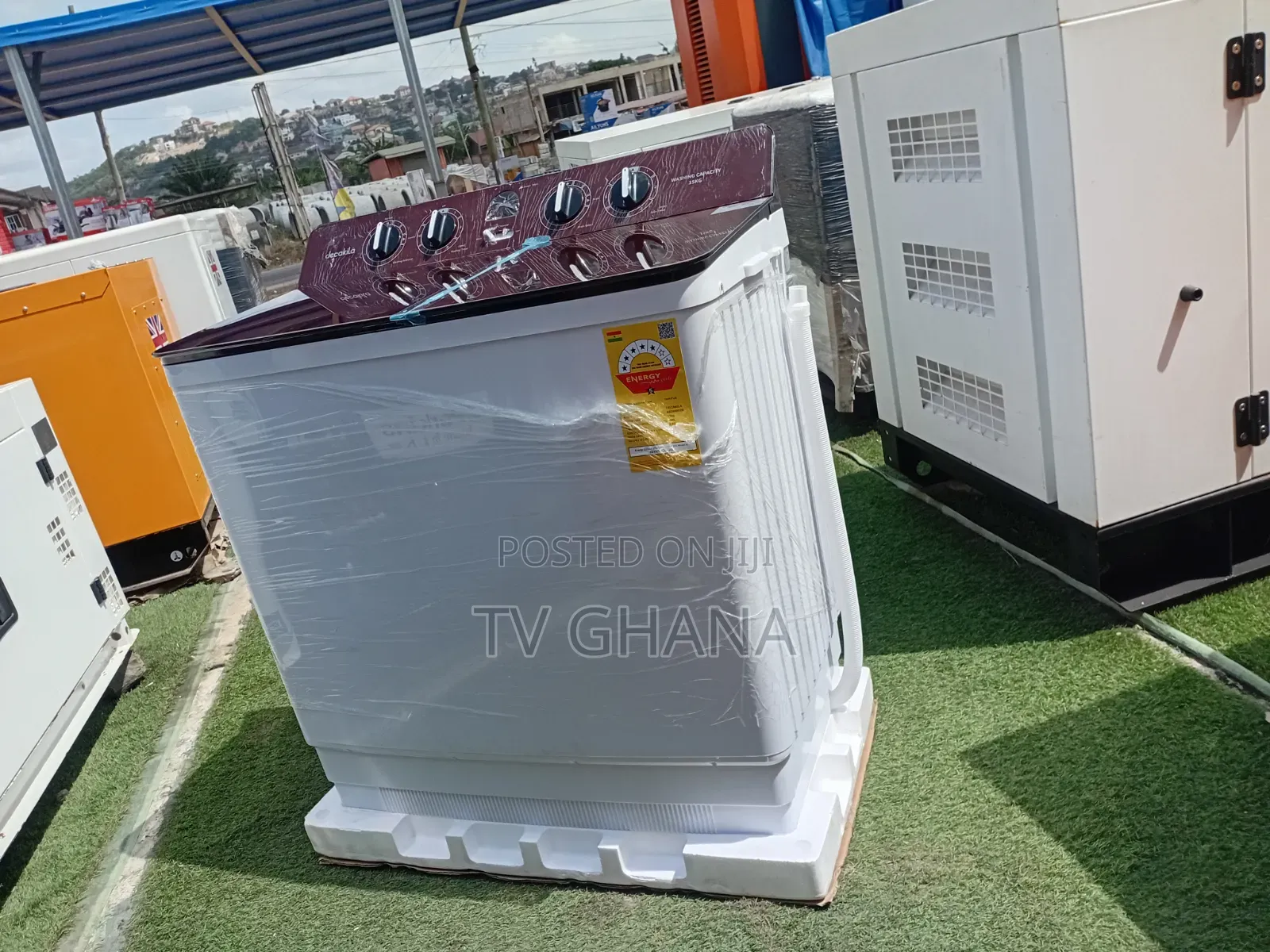 Decakila 15kg Washing Machine – Great Capacity, Great 15kg
