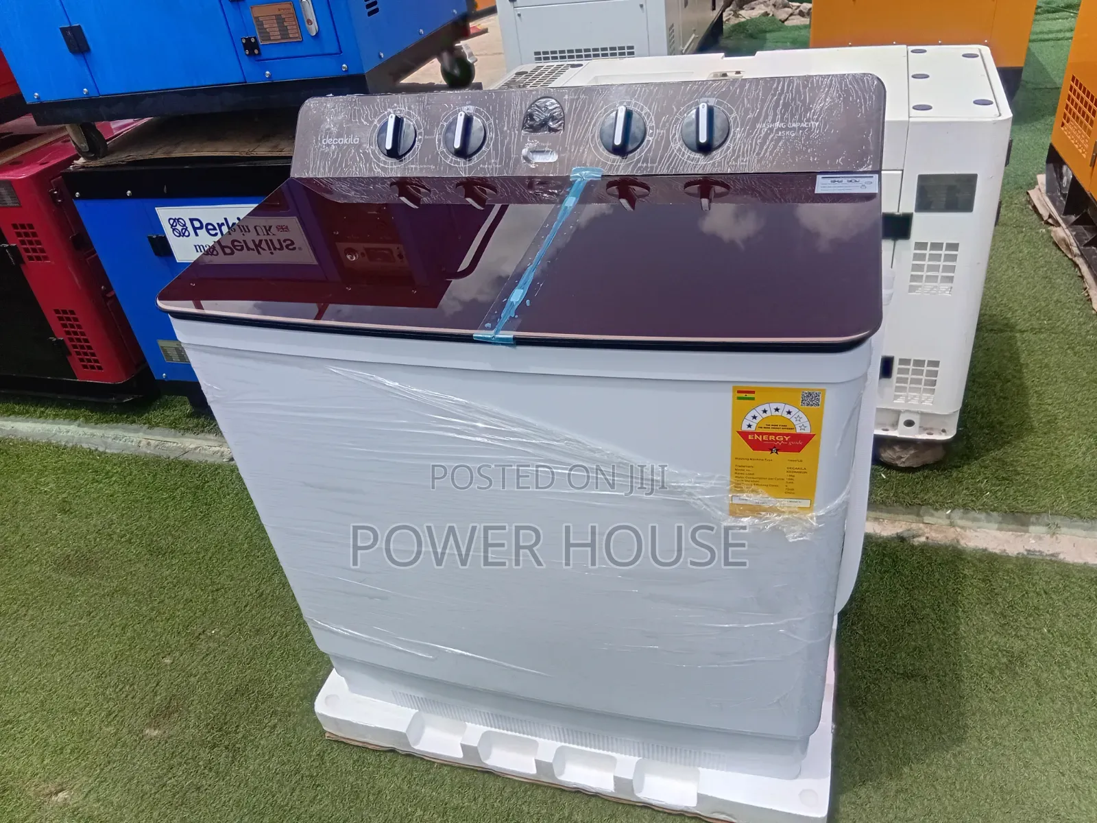 Decakila 15kg Washing Machine – Powerful Cleaning for Your Everyda
