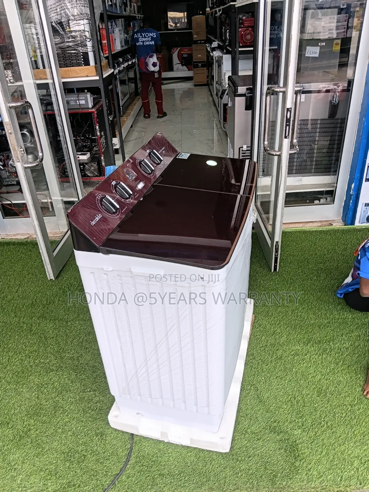 Decakila Twin Tub Washing Machine - Wash & Spin