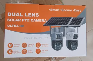 Ultra Hd Dual Lens Solar PTZ Camera