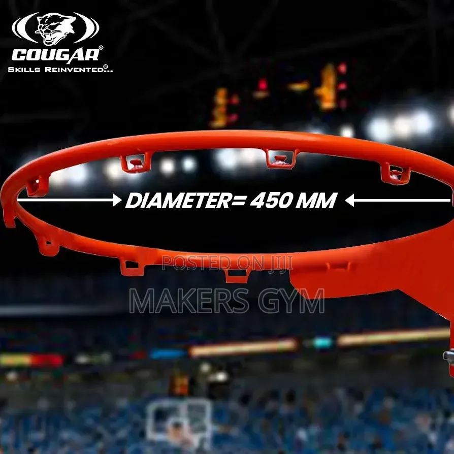 Basketball Rim/Hoop (Pair) With Net