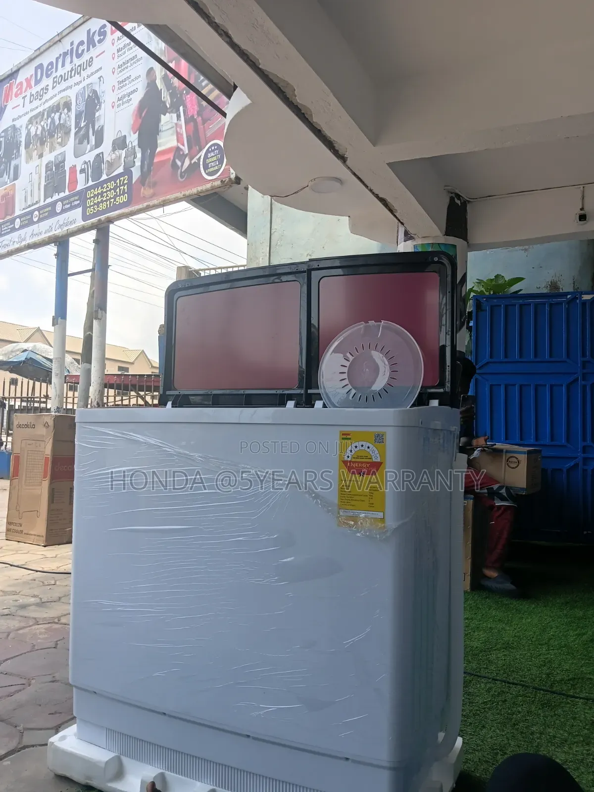 Decakila Twin Tub Washing Machine - Perfect for Family