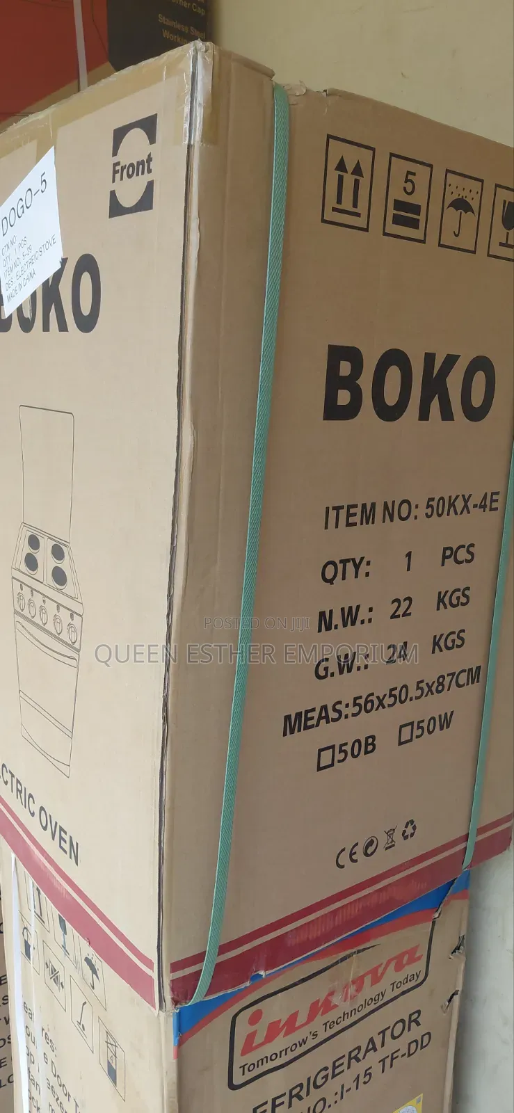 Electric 4 Burner With Oven