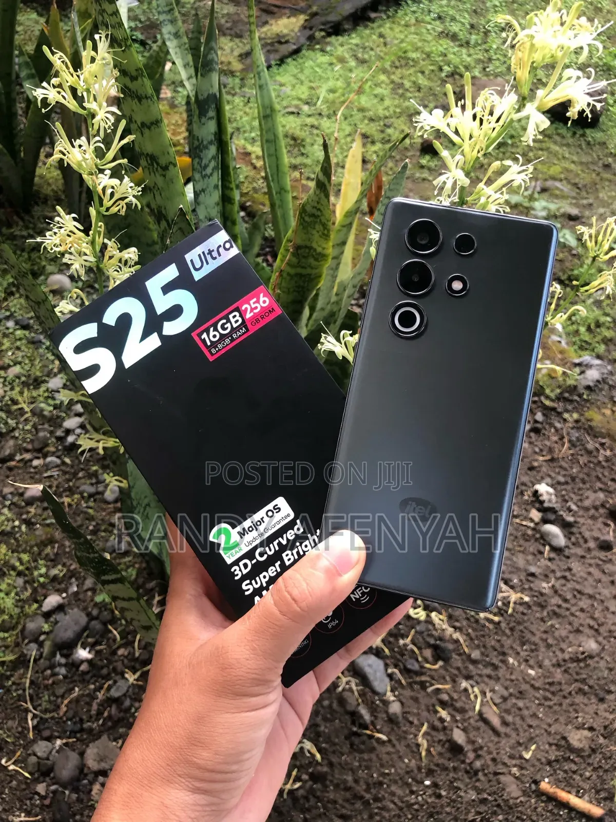 Itel S25 Ultra 256 GB Black