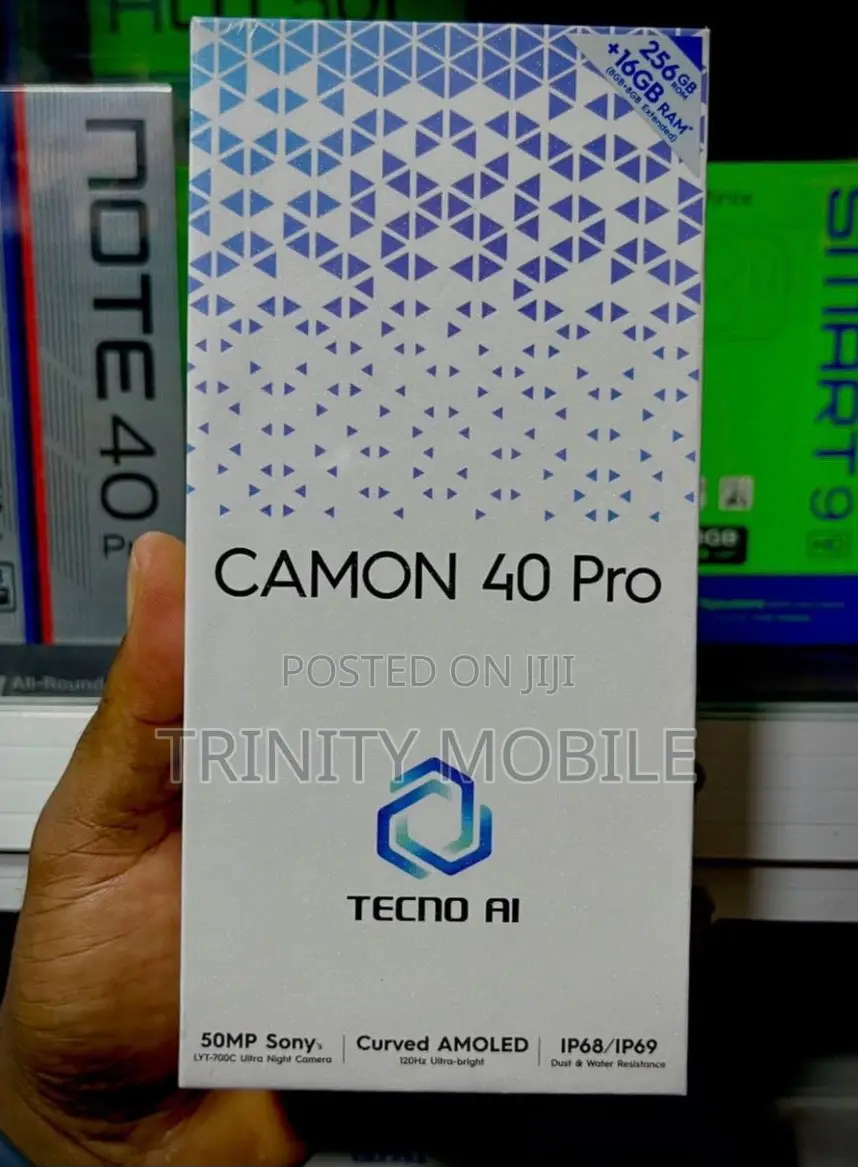 New Tecno Camon 40 Pro 4G 256 GB Blue