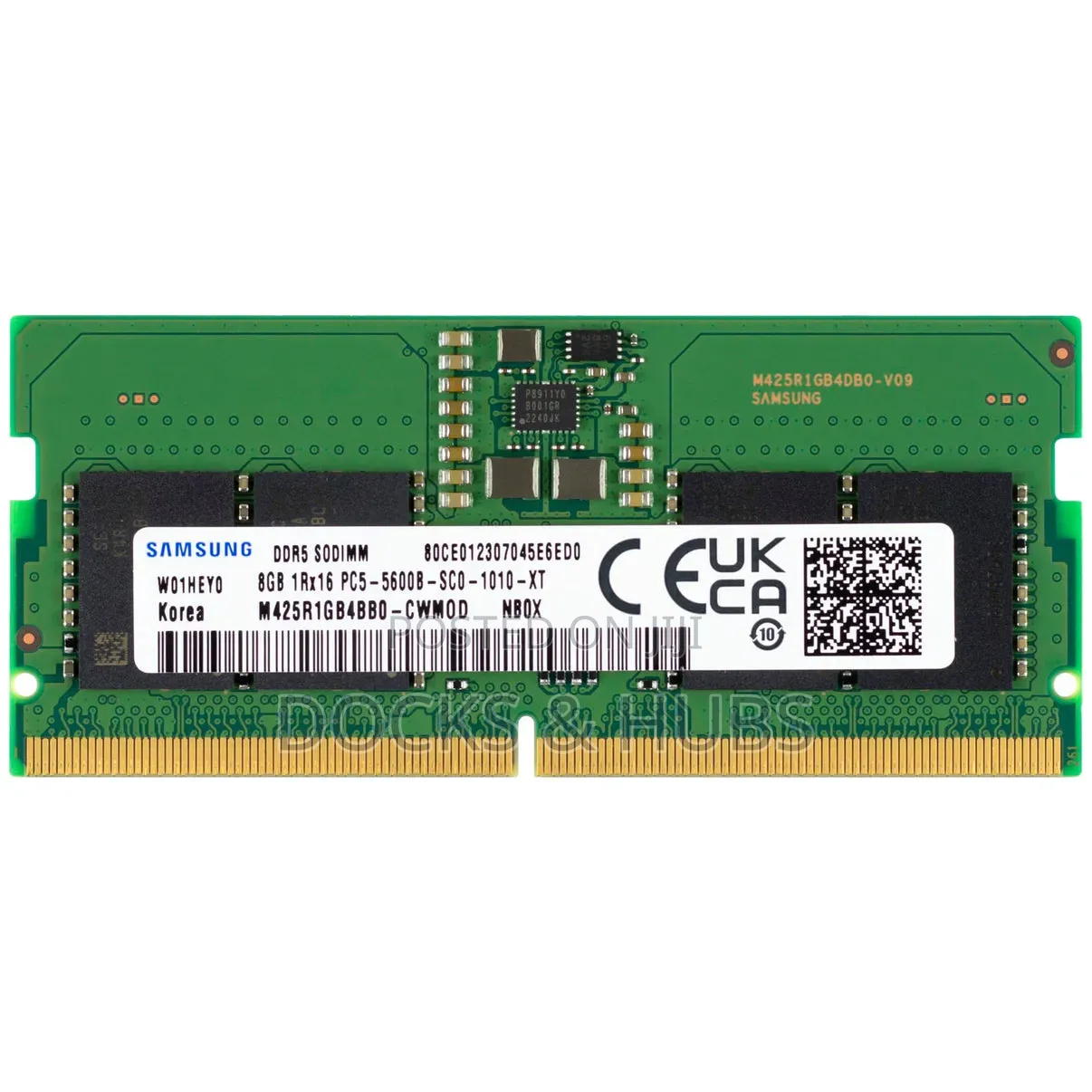 Samsung 1x8GB PC5-38400 DDR5 4800 MHz SODIMM Laptop Memory RAM