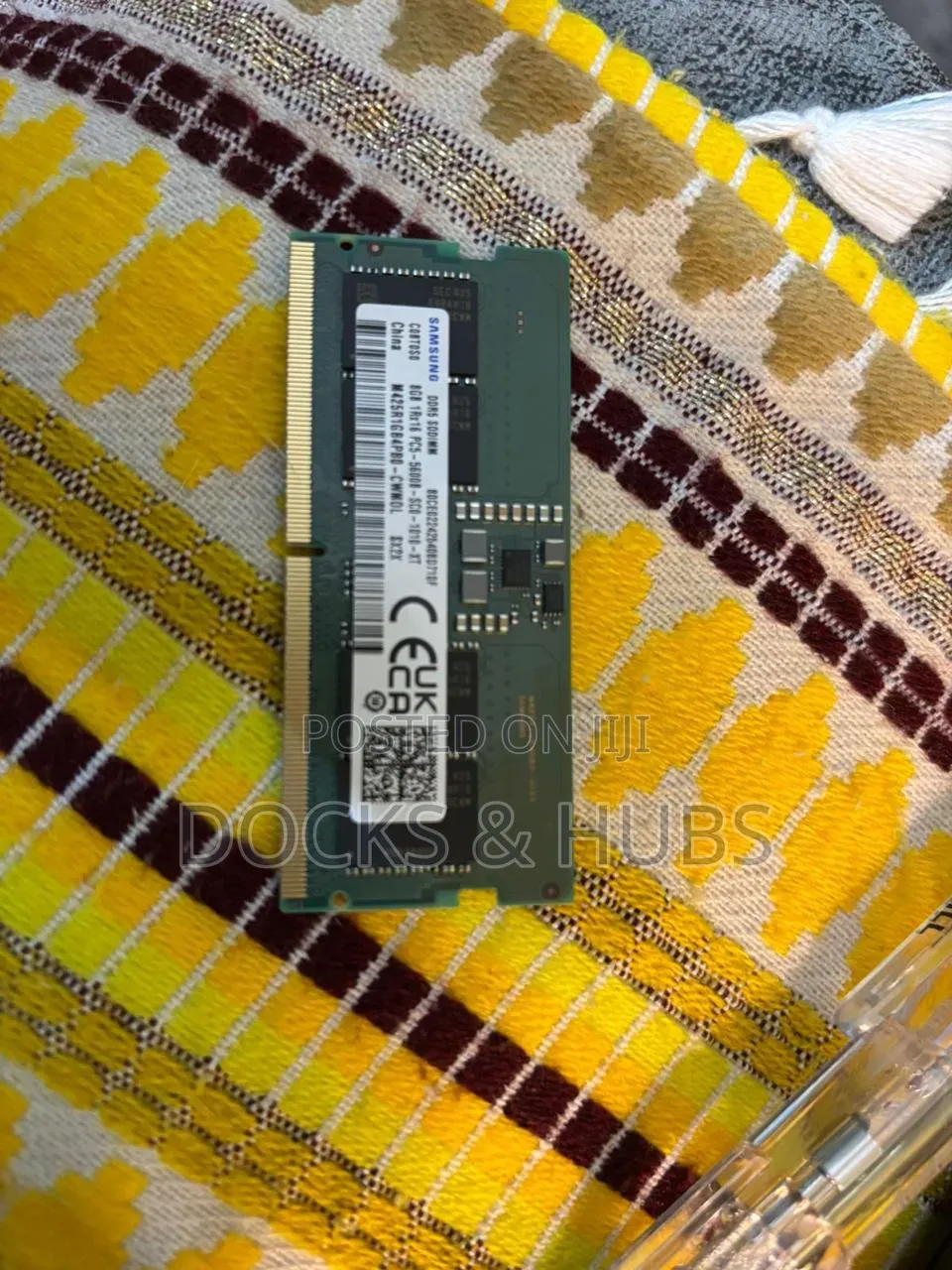 Samsung 1x8GB PC5-38400 DDR5 4800 MHz SODIMM Laptop Memory RAM