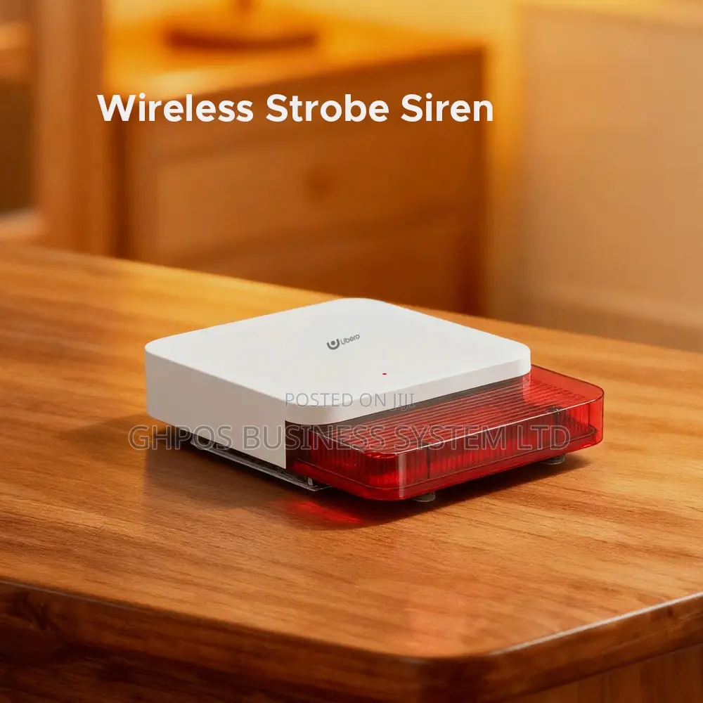 Ubero Tuya Wireless Alarm Siren, 5000mAh Battery