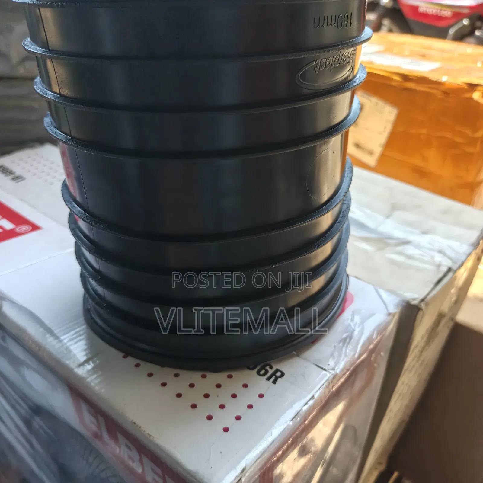 Corrugated Plastic Sleeve Coupler 6"