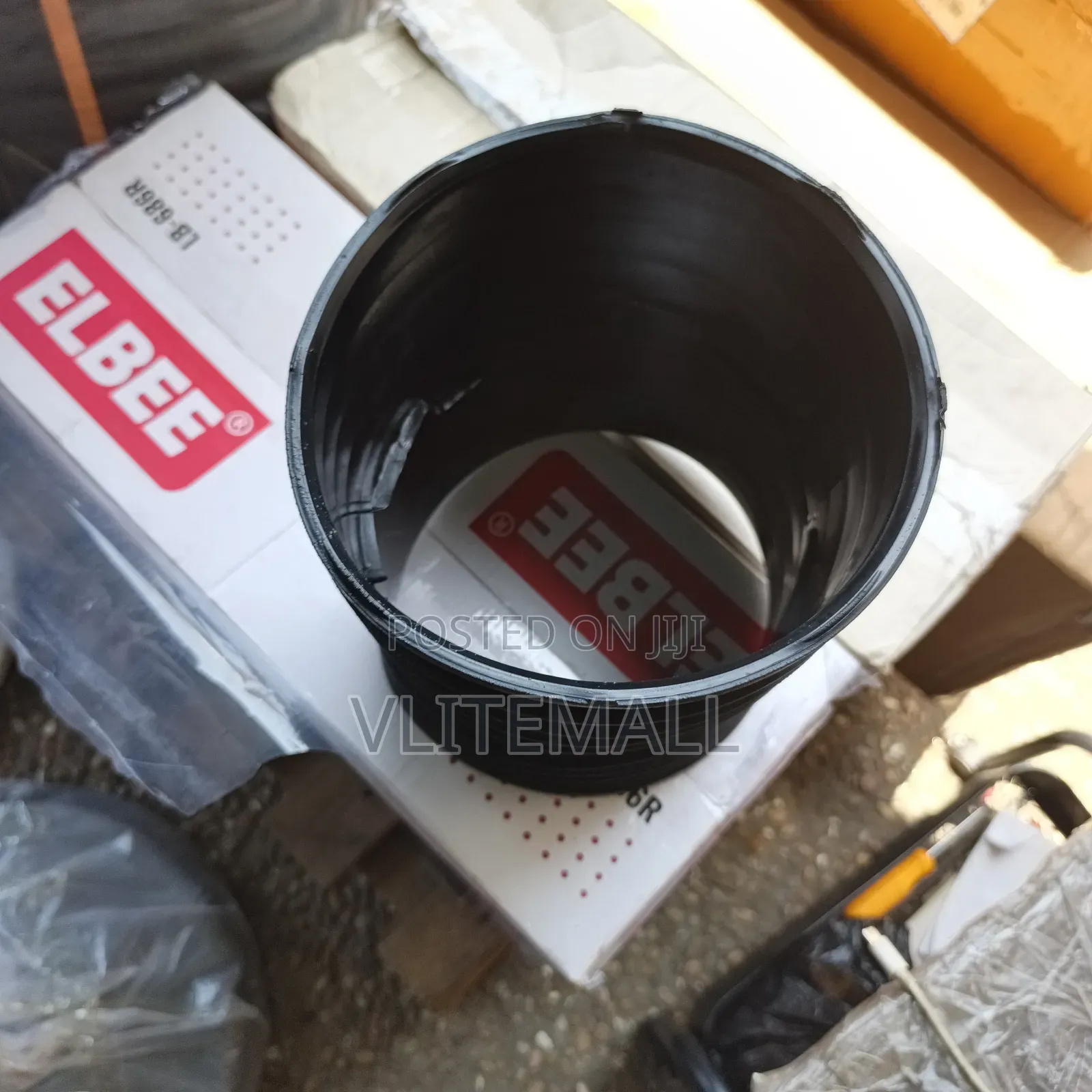 Corrugated Plastic Sleeve Coupler 6"