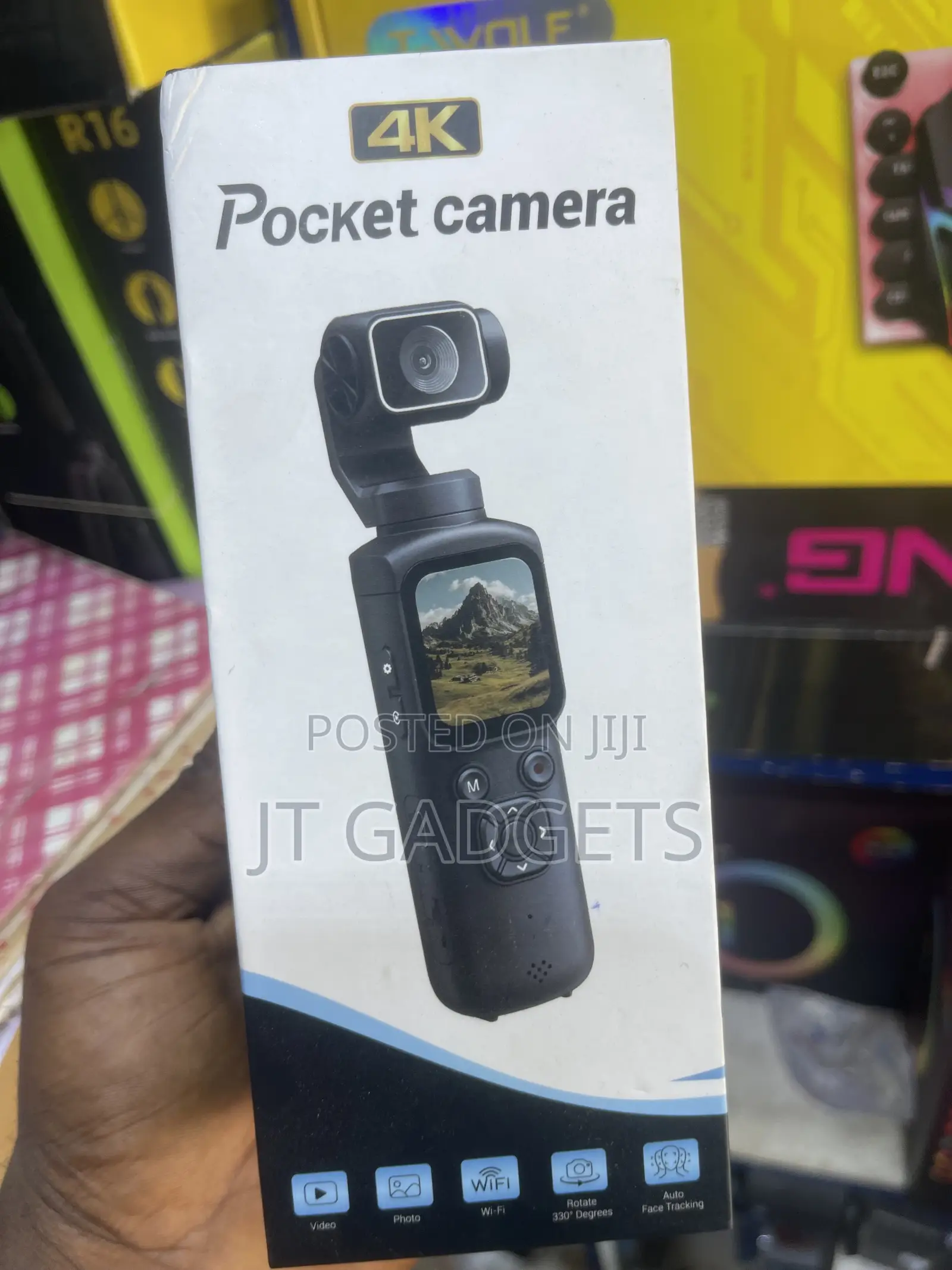 4k Pocket Camera – Brand New, Boxed!