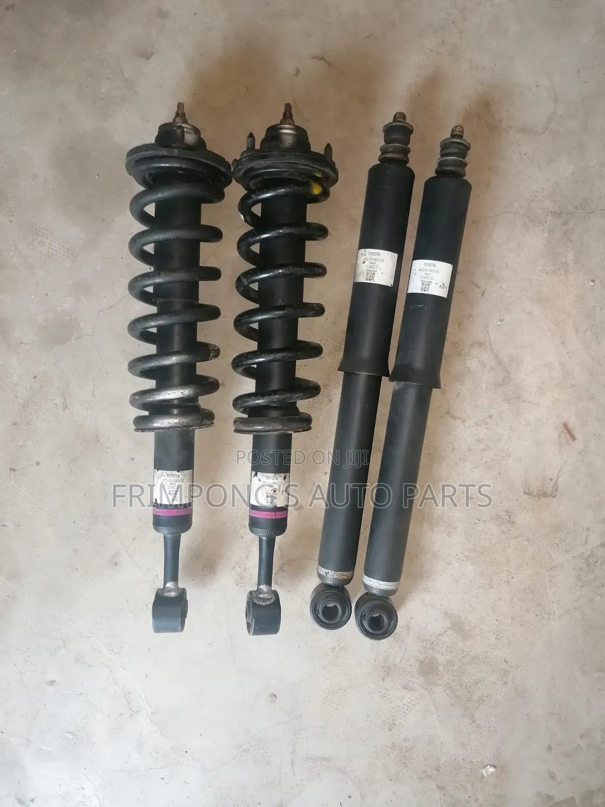 Toyota Land Cruiser Prado 2014 Front and Back Shocks