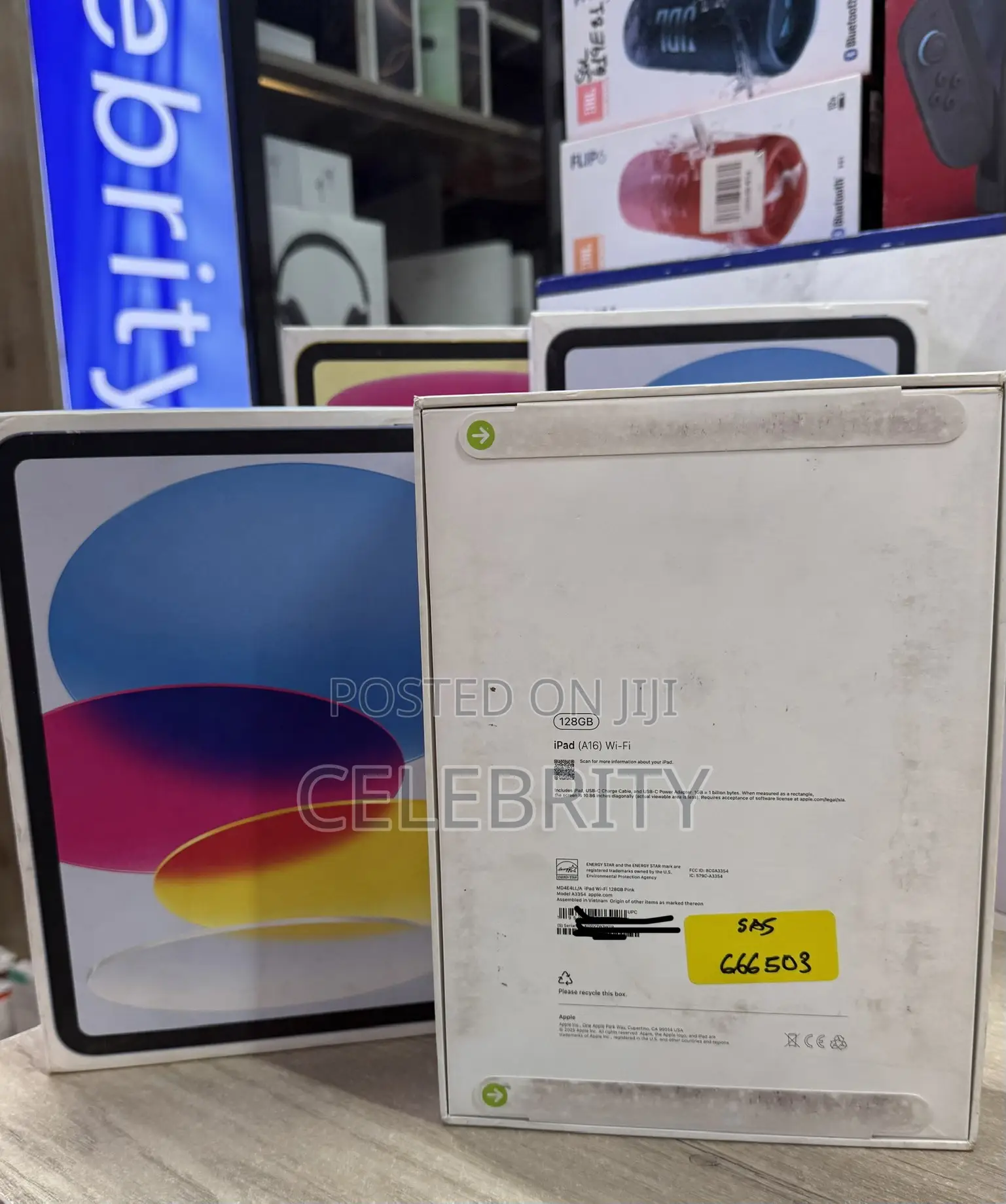 New Apple iPad (2025) 128 GB Black