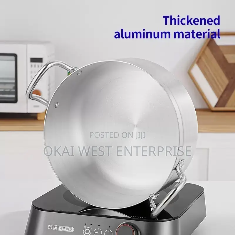 7-Piece Thickened Aluminum Cooking Pot Set