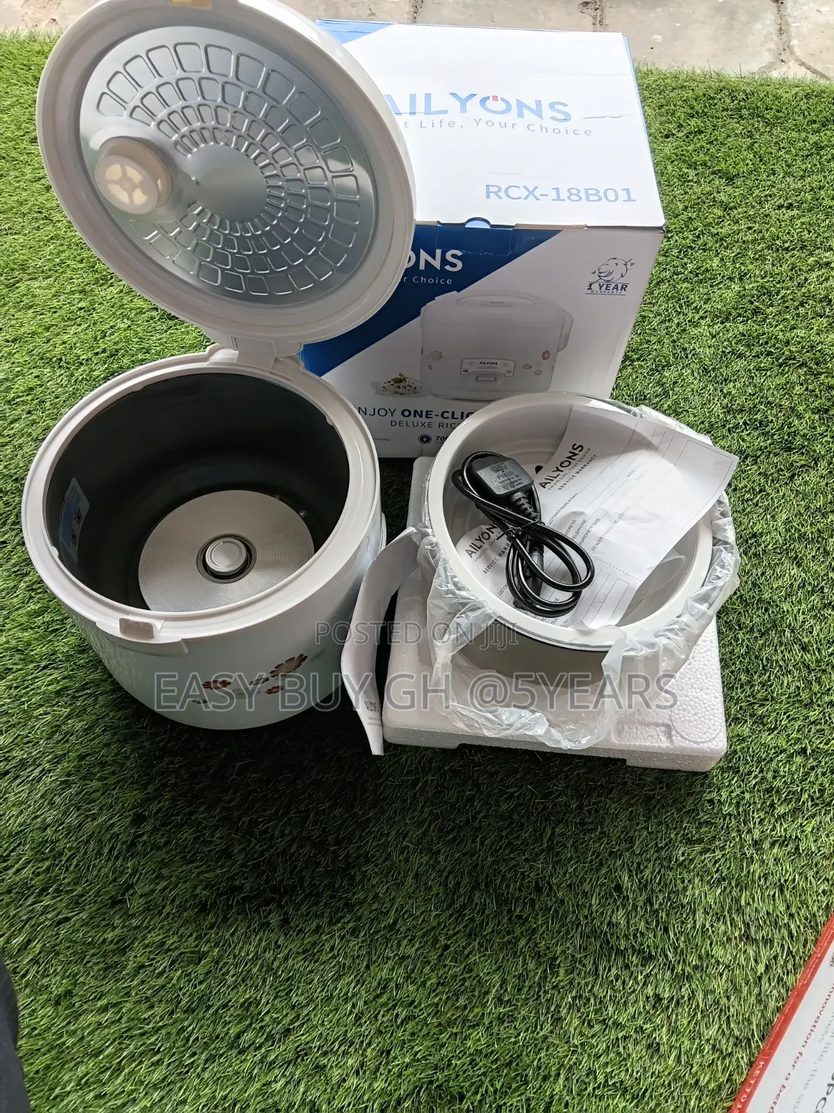 Original Ailyons Rice Cooker 1.8L
