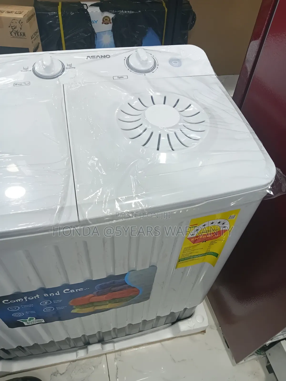 Asano Washing Machine - Wash & Spin
