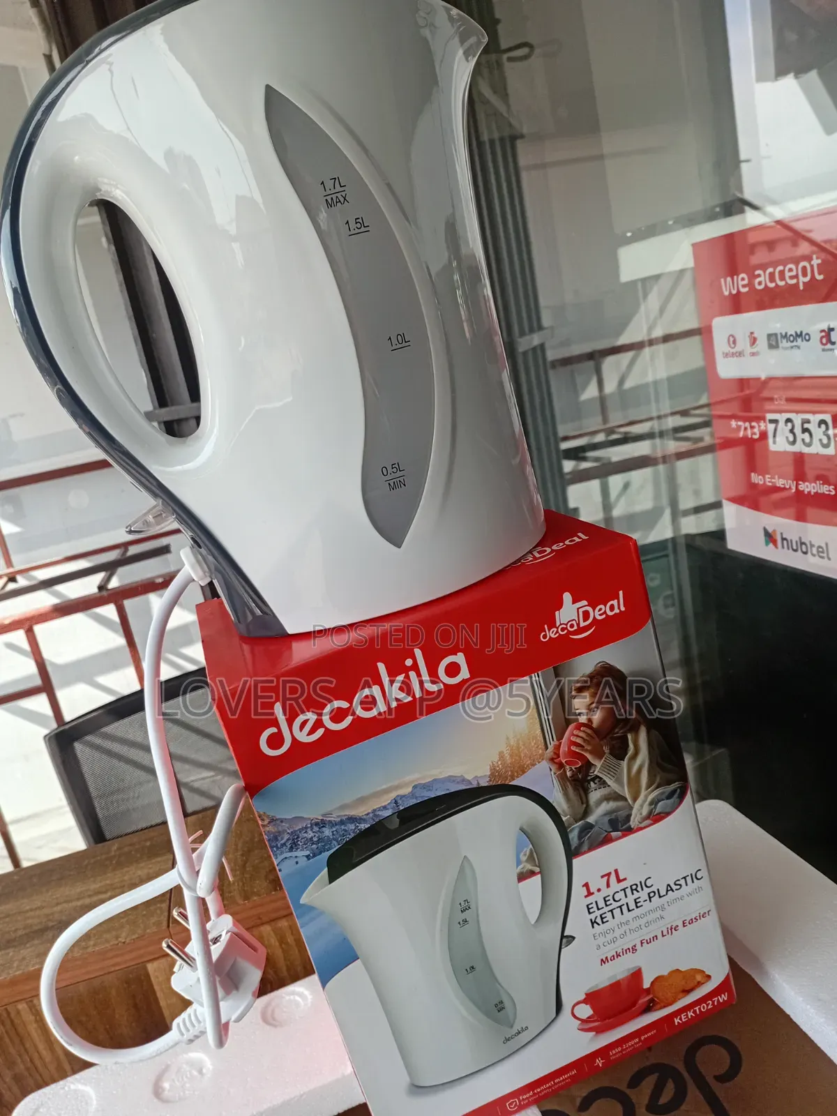 Stainless Steel Electric Kettle – Durable and Easy to Use Kettle