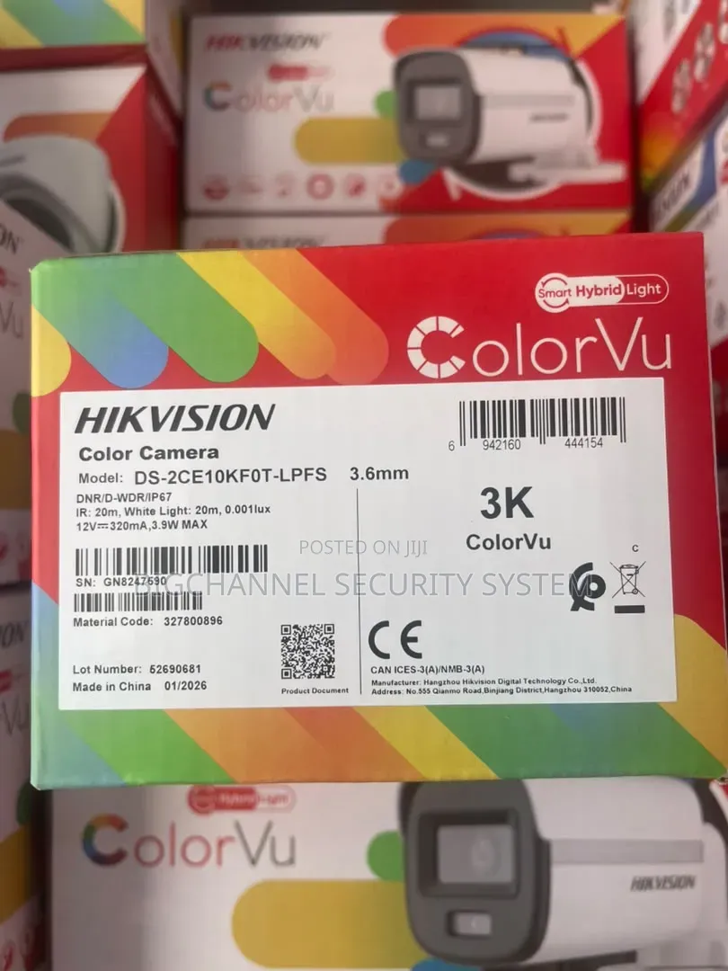 Hikvision Analog 3k Bullet Camera Colorvu