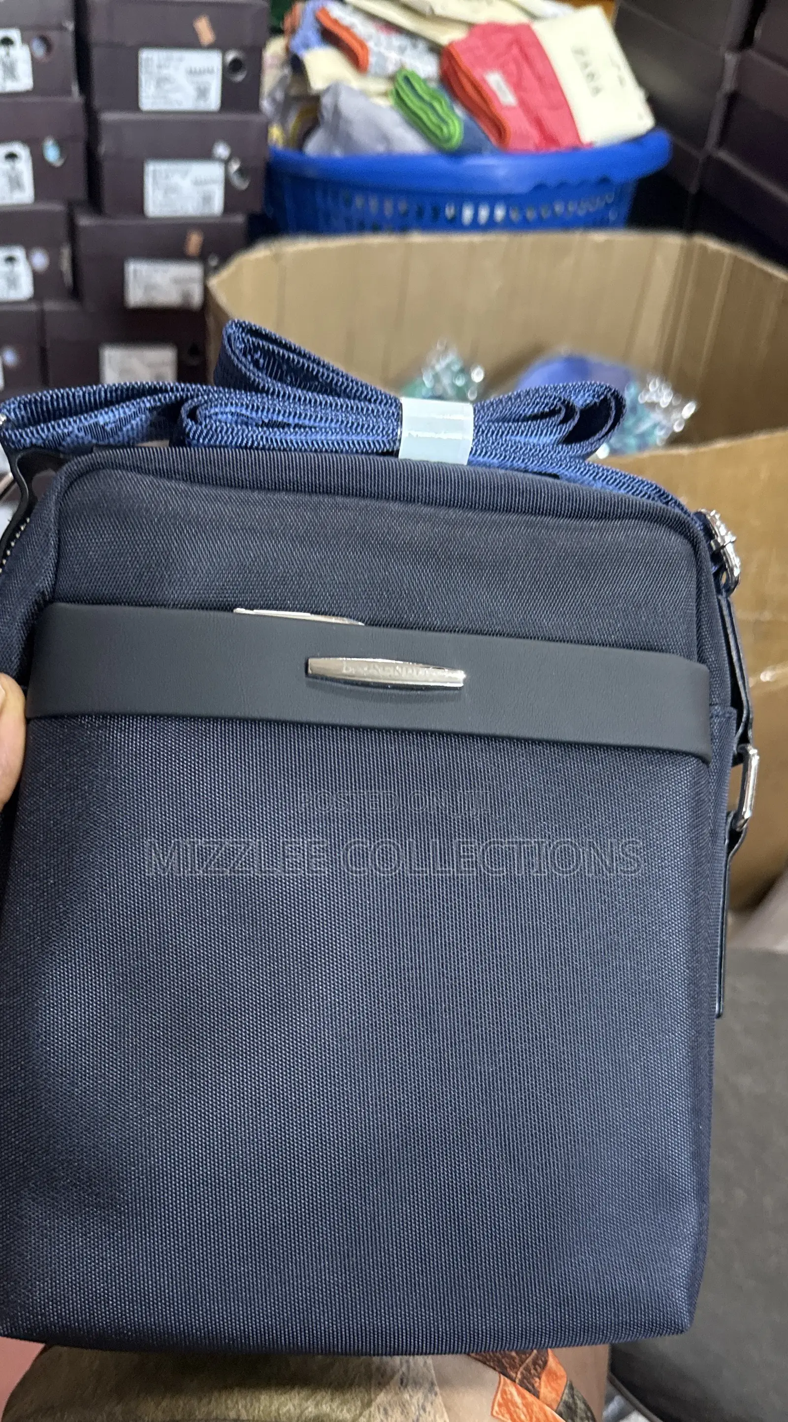 Men Blueblack Side/Shoulder Bag Available as Seen
