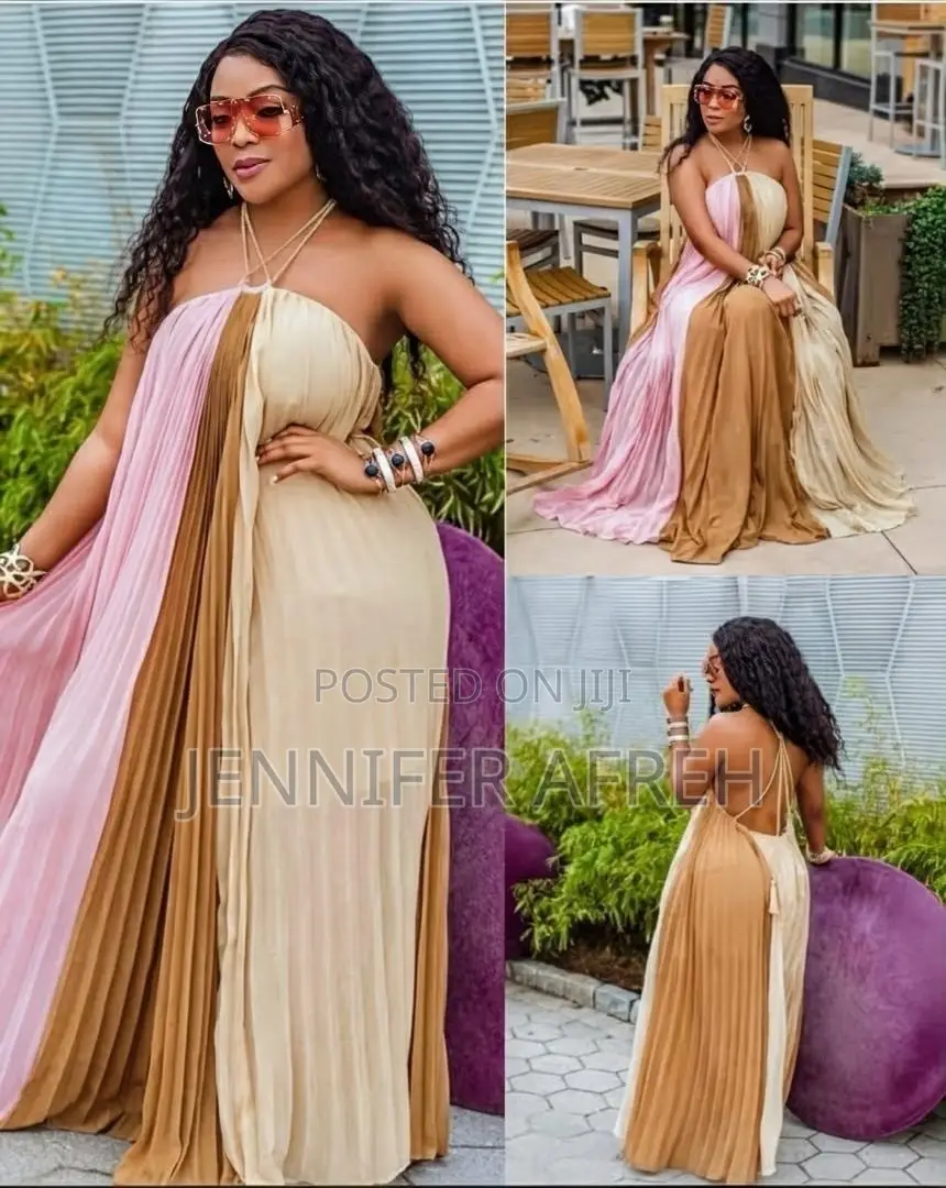 Maxi Pleated Dress
