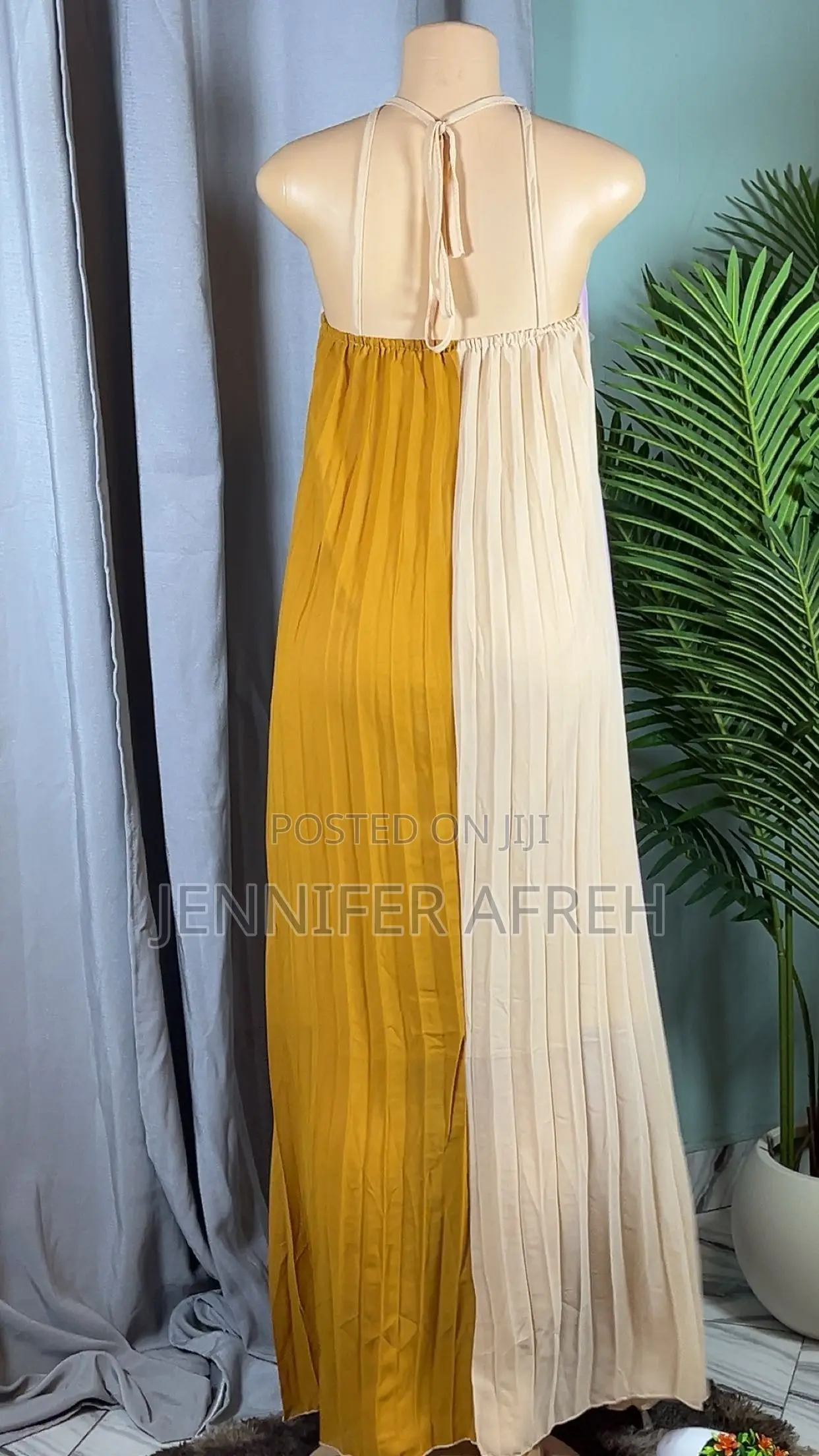 Maxi Pleated Dress