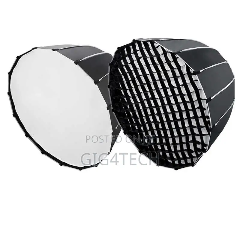 Zsyb 120cm Parabolic Deep Softbox With Grid