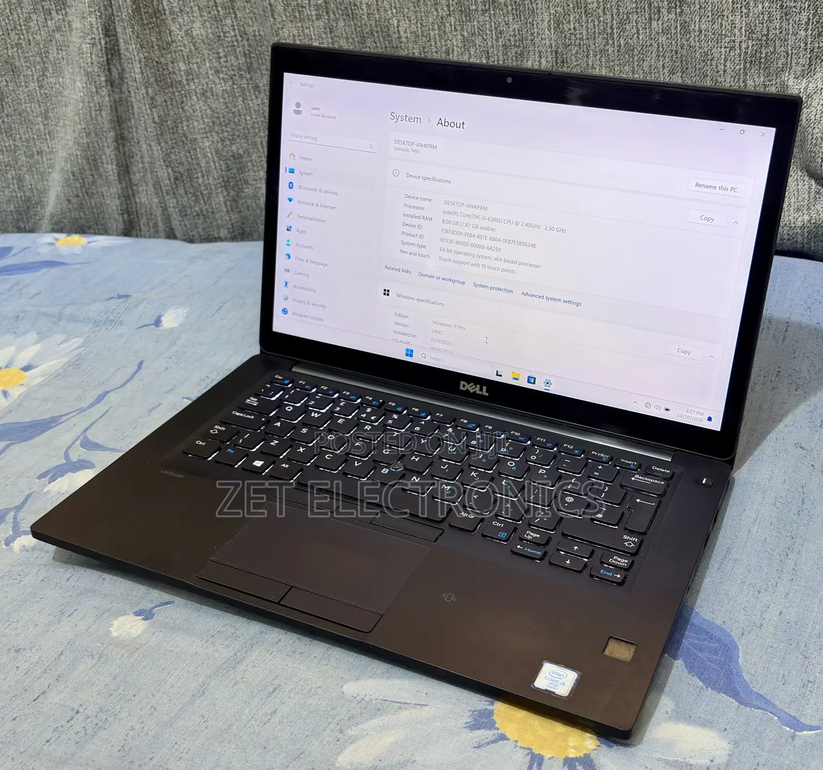 Laptop Dell Latitude 7480 8GB Intel Core i5 SSD 256GB