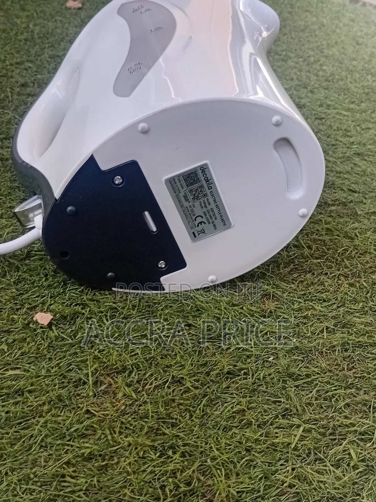 Decakila 1.7L Lightweight Plastic Kettle