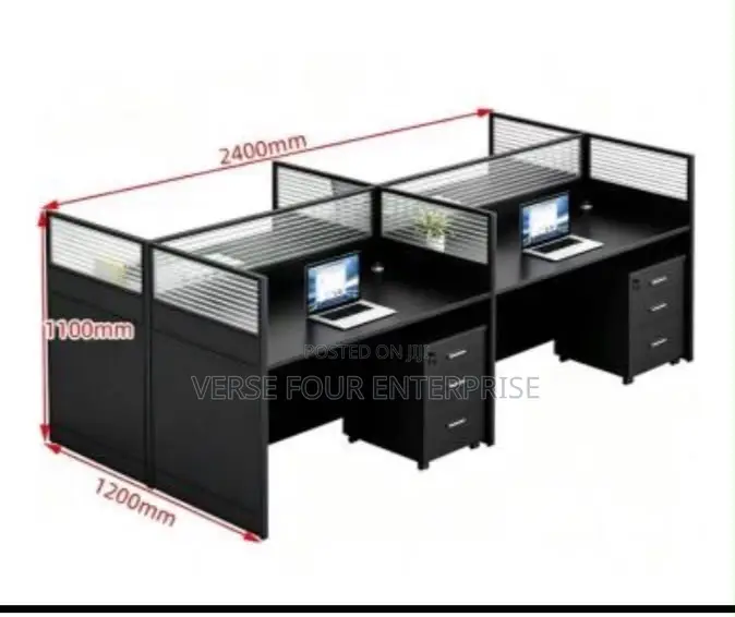 4-Seater/ 4 in 1 Office Workstation