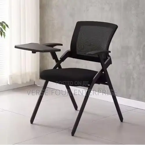 Folding Chair With Writing Pad