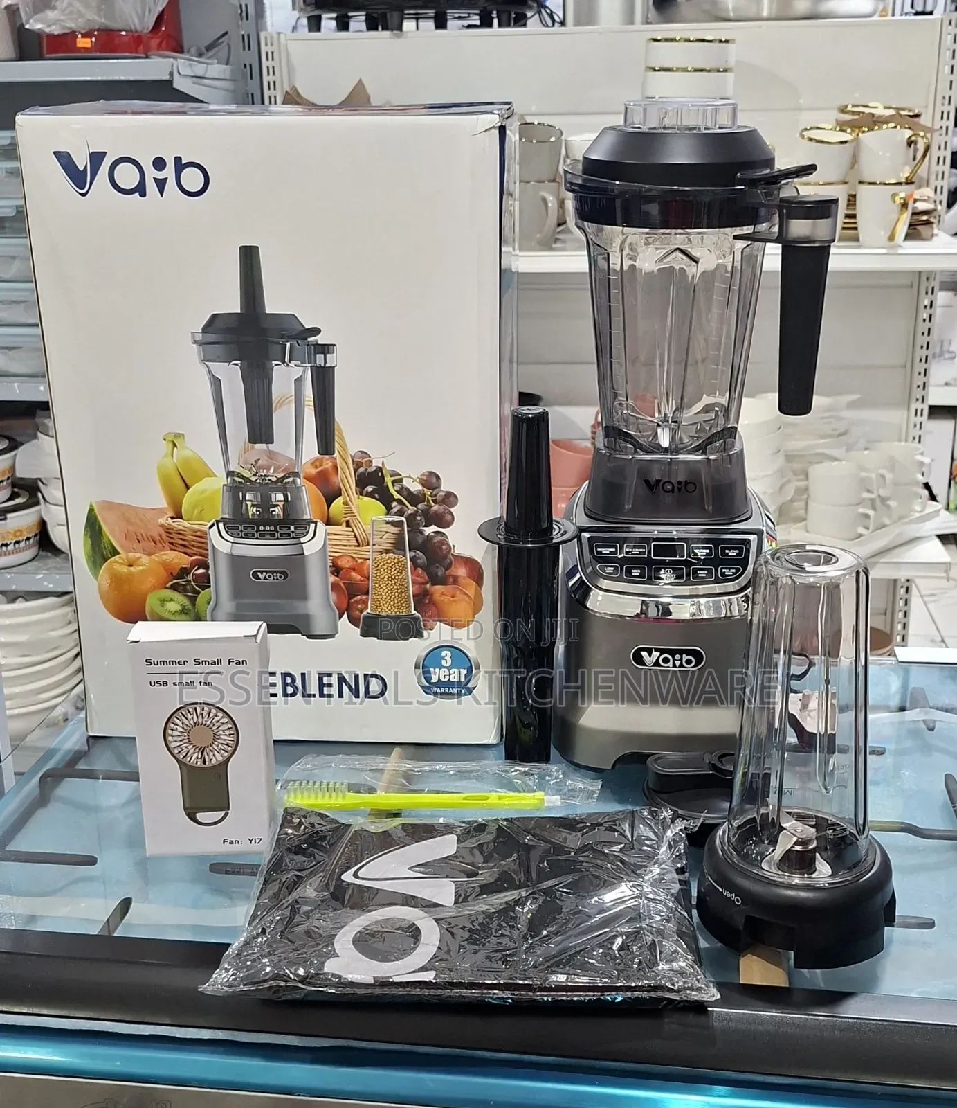 Vaib 1.8L Commercial Blender