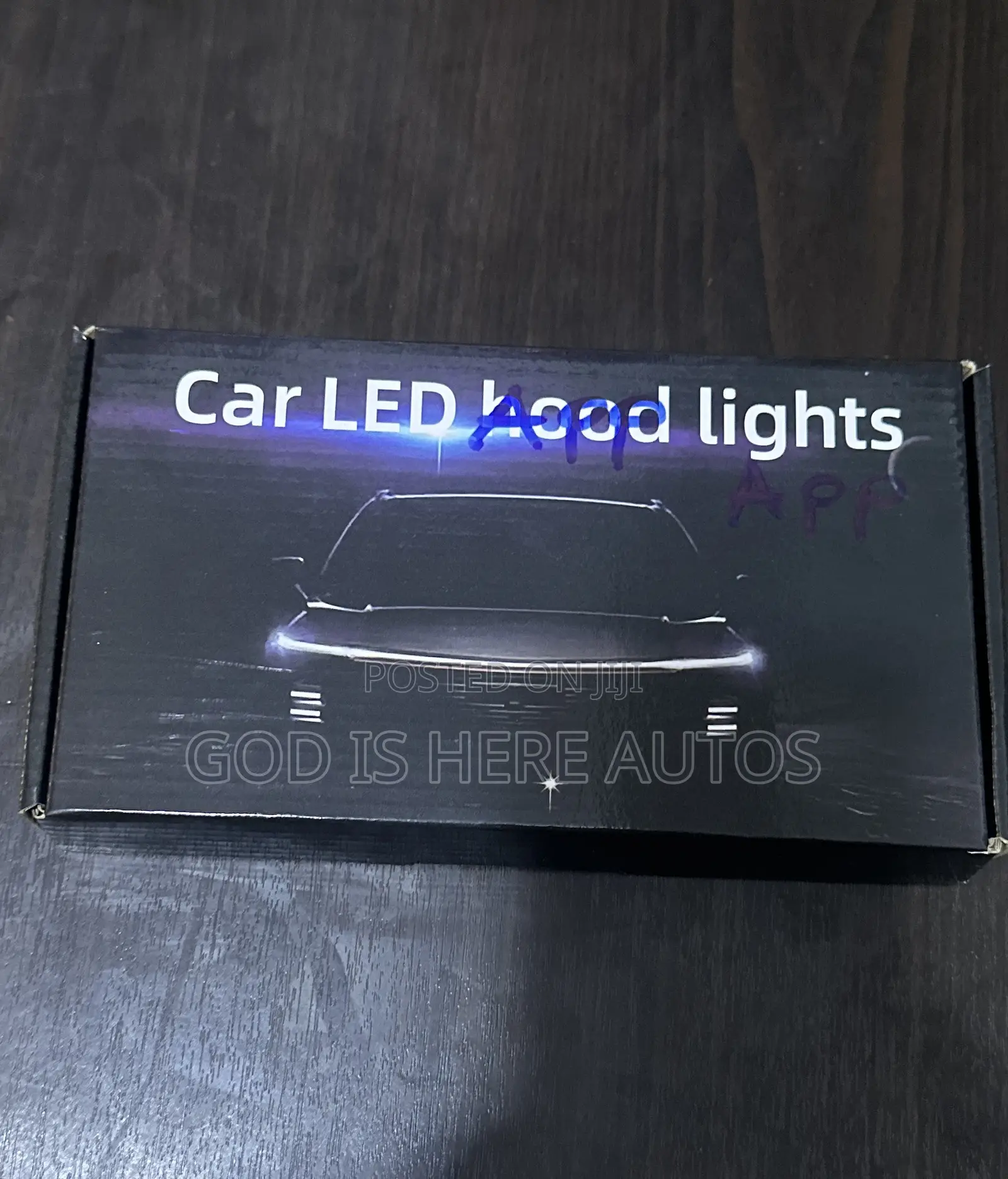 Universal Car Led Hood Strip With App Control