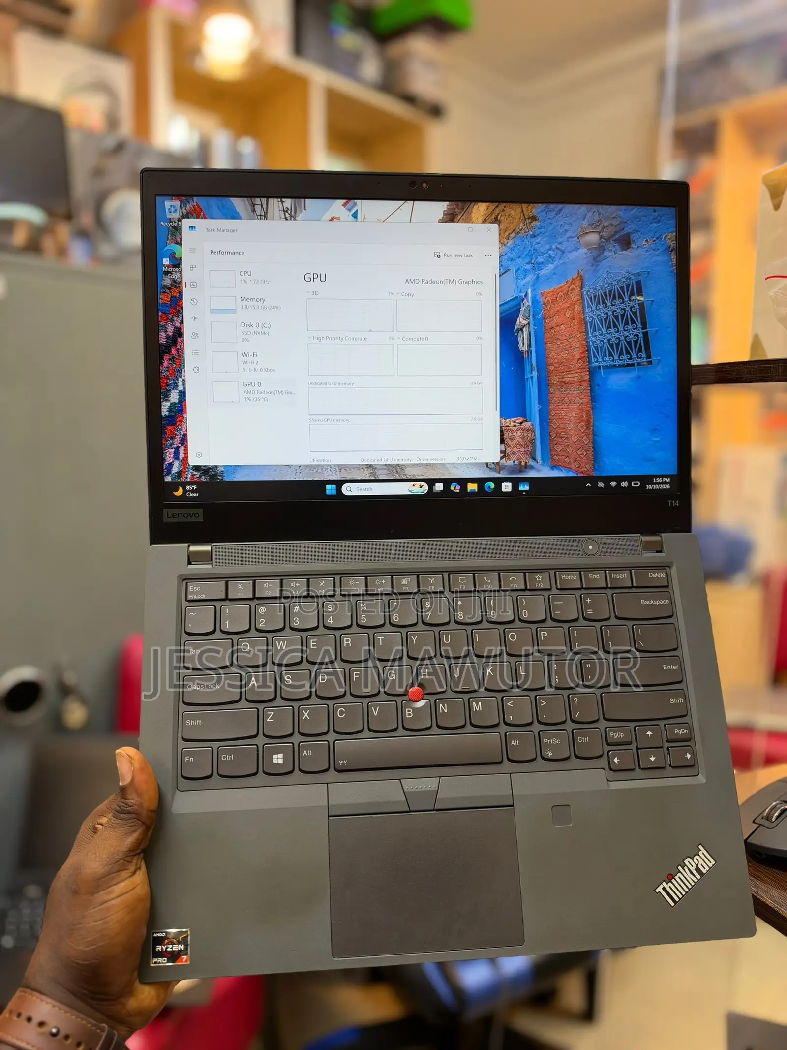 Laptop Lenovo ThinkPad T14 G2 24GB AMD Ryzen 7 SSD 512GB