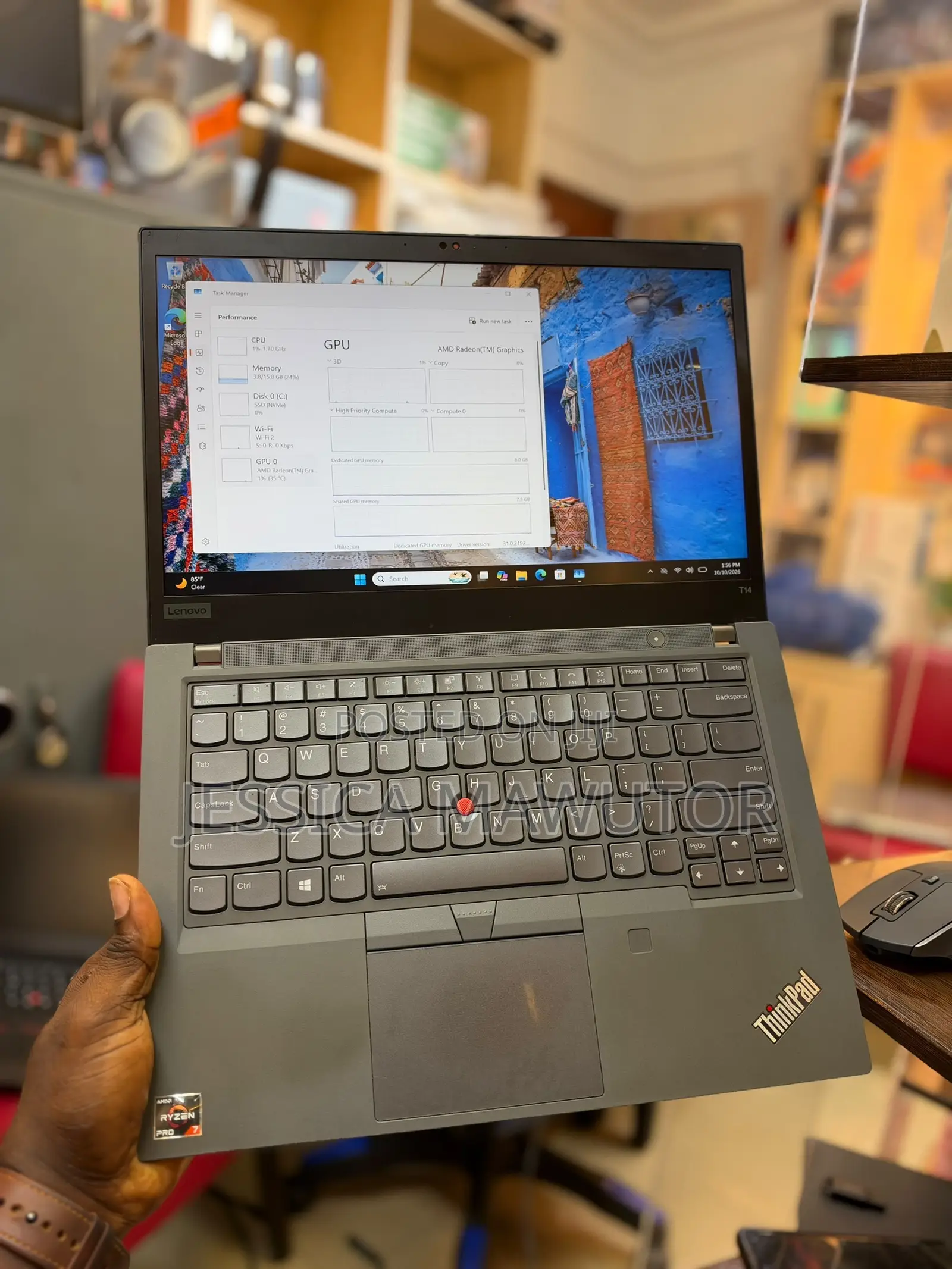 Laptop Lenovo ThinkPad T14 G2 24GB AMD Ryzen 7 SSD 512GB