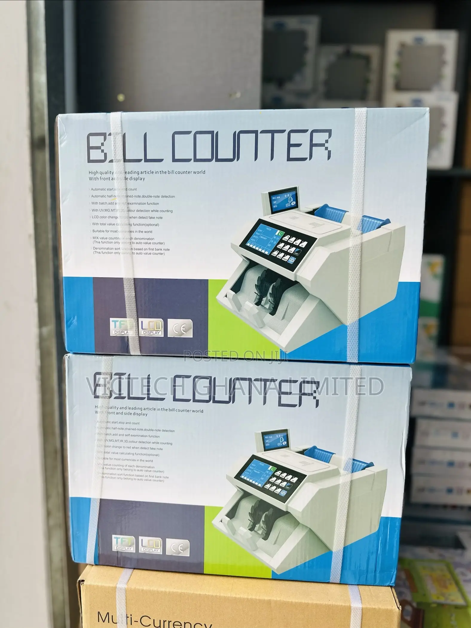 Professional High-Speed Automatic Bill Counter Machine