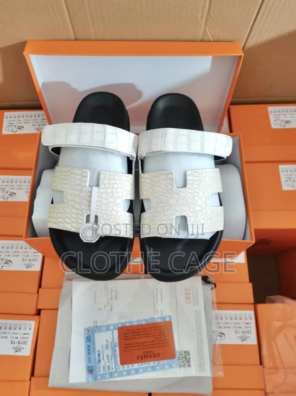 Hermès Chypre Techno-Sandals