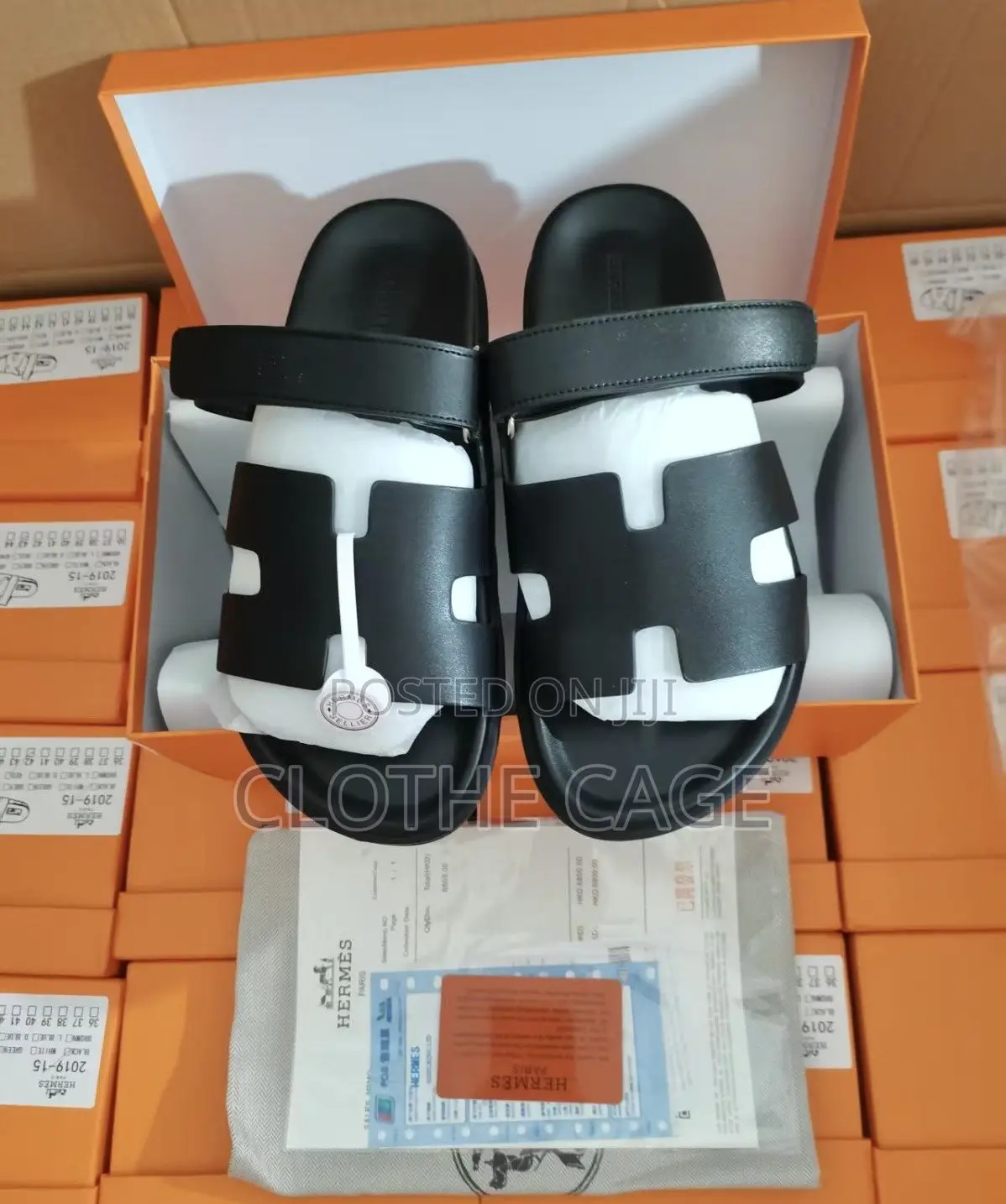 Hermès Chypre Techno-Sandals