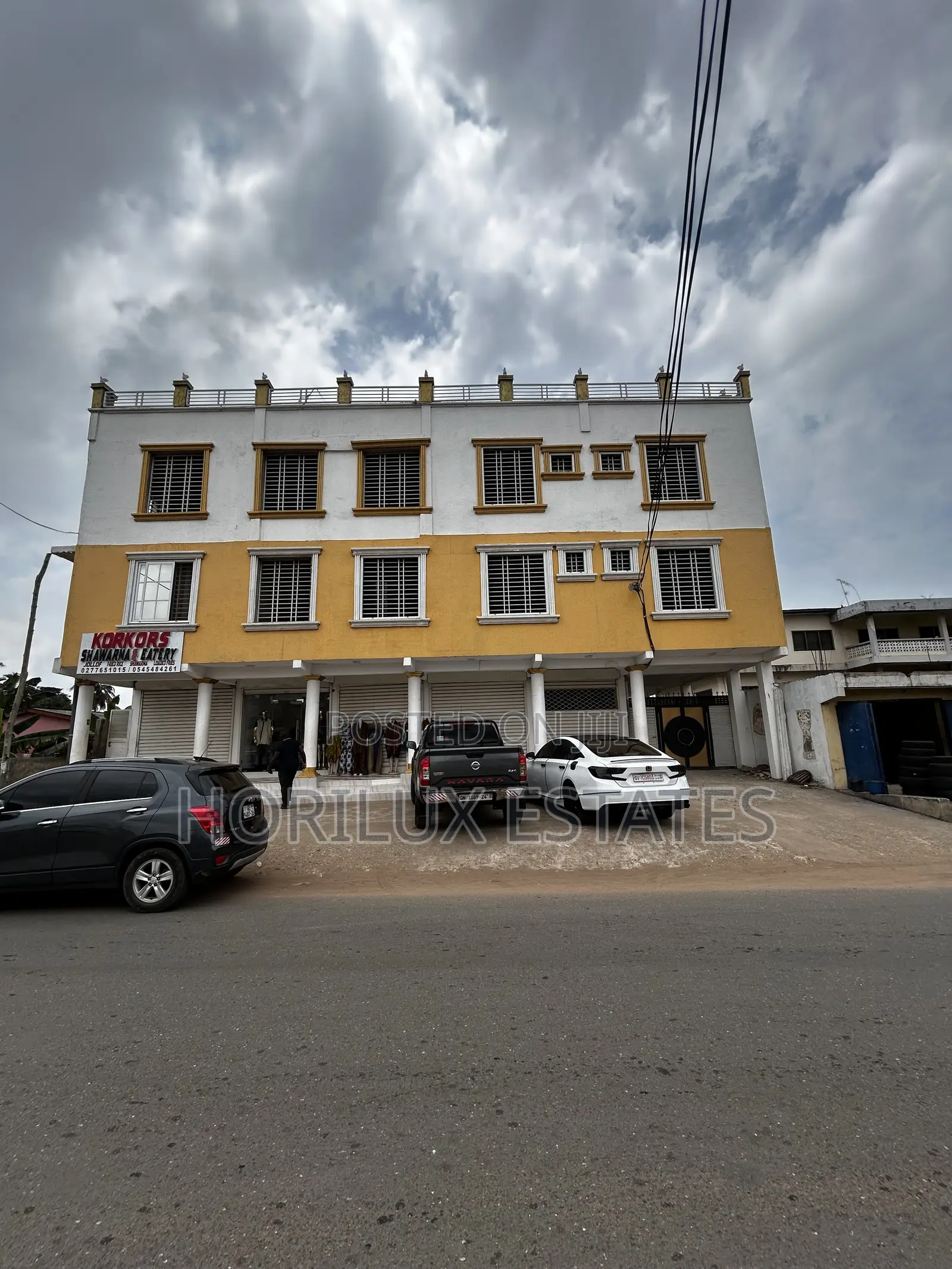 32-Bedroom Commercial Building With 5 Stores Selling in Odorkor, Accra