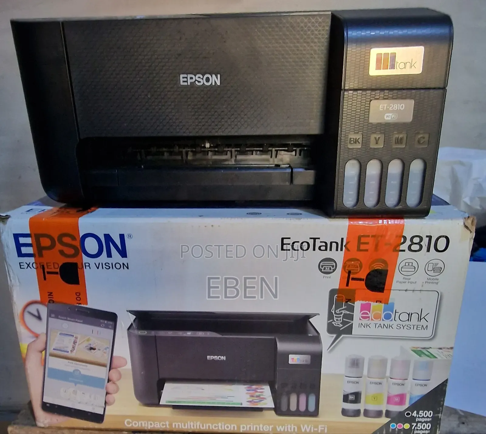 Epson Ecotank ET- 2810 A4 All-in-One Printer