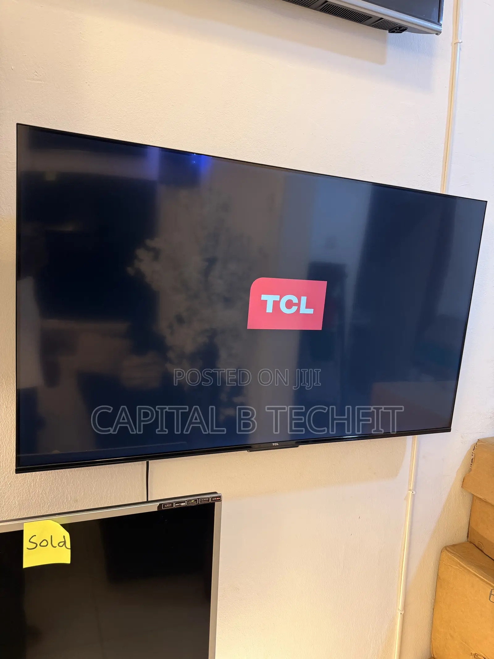 50inches TCL 4k Uhd HDR Smart Machine.