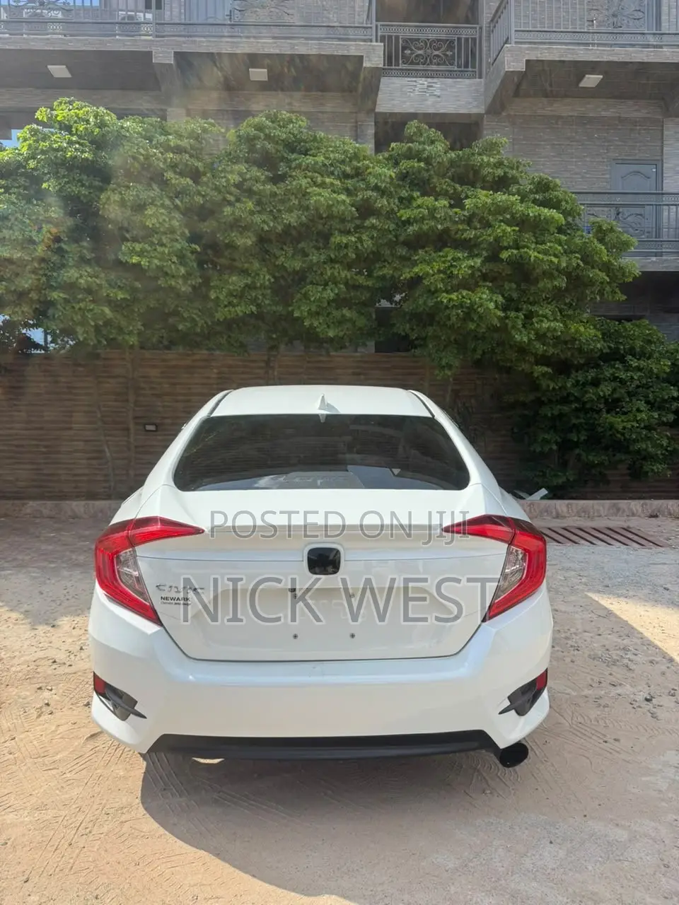Honda Civic EX-L 4dr Sedan (1.5L 4cyl) 2016 White