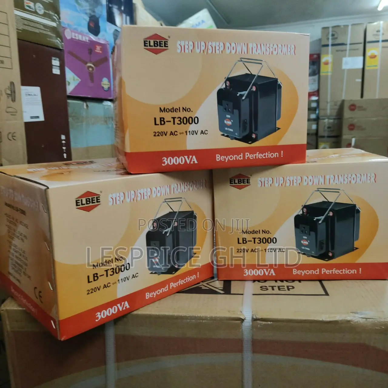 Hugely Discounted 3000W Step Up & Down Transformer From Elbee