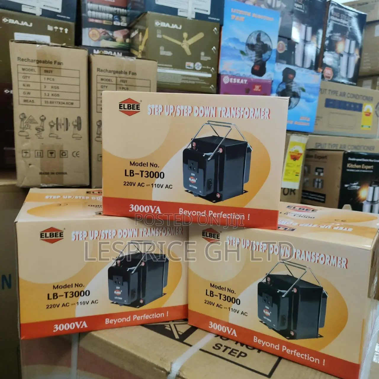 Less Price Yet Very High Standard 3KW Step Up & Down Elbee Transformer