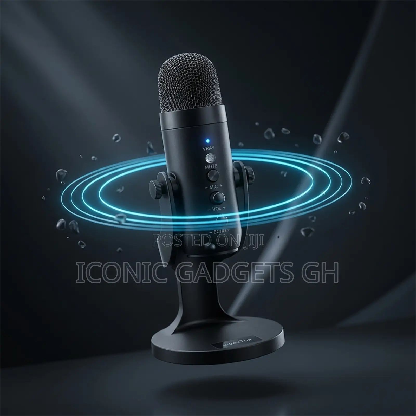 USB Condenser Microphone With Stand