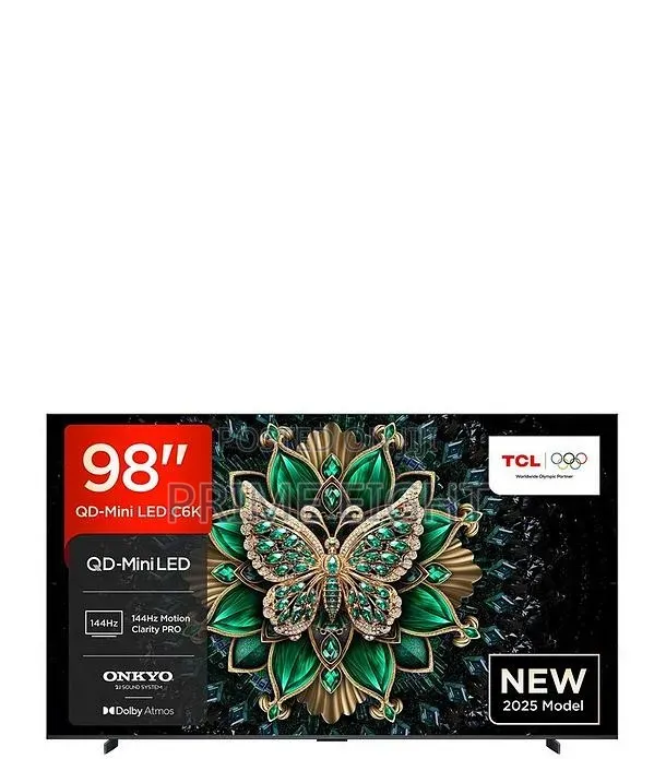 TCL 98-Inch (98C6K) 4K Ultra HD Smart Television Available in Stock