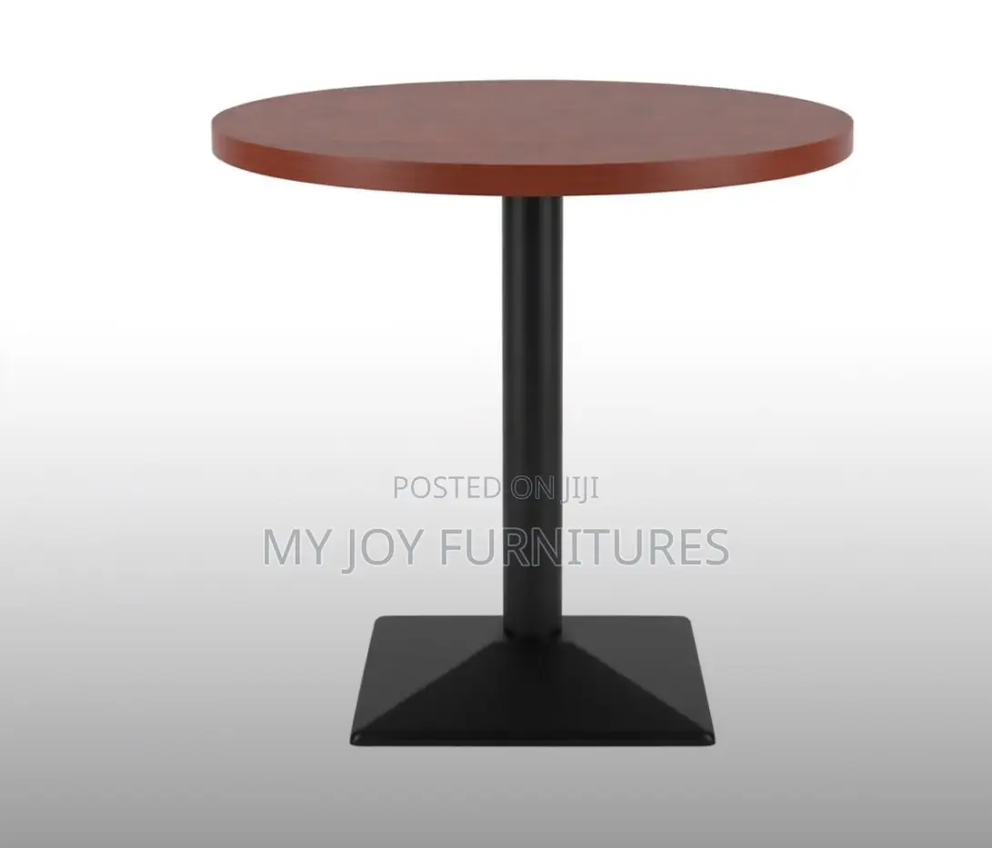 Brown Round Bar Table