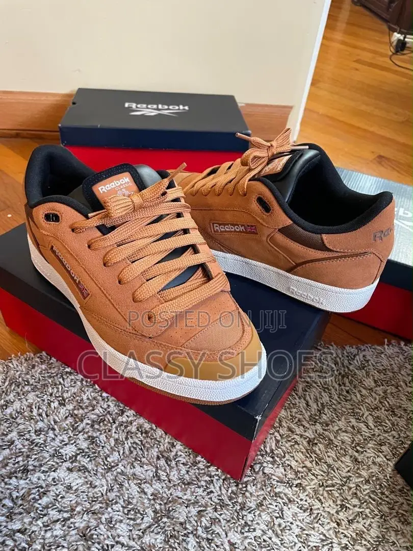 Reebok Brown and White