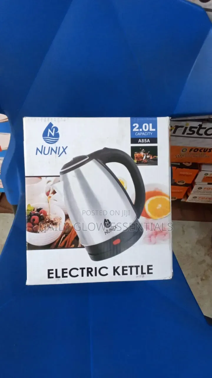 Nunix 2.0L Stainless Steel Electric Kettle – A85A