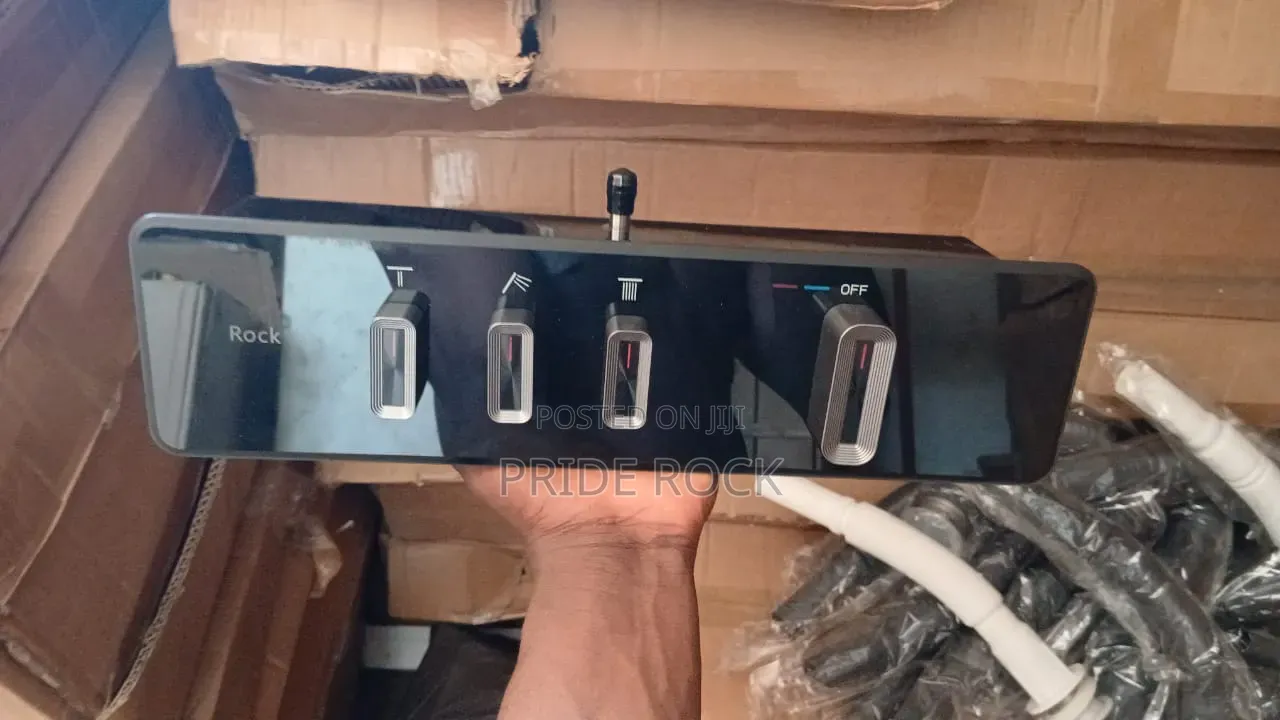 Black Quality Shower Pole